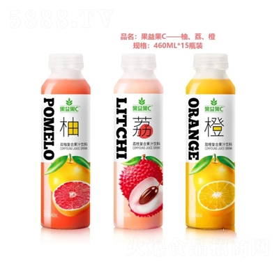 味益純果益果C復合果汁飲料460mlX15瓶
