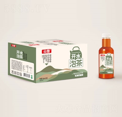 云臺(tái)清泉開水泡茶青柑普洱果味茶飲料