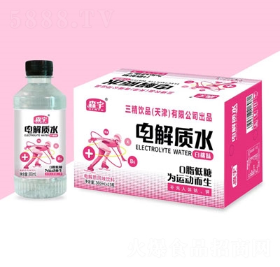 森宇電解質水白桃味360mlX15