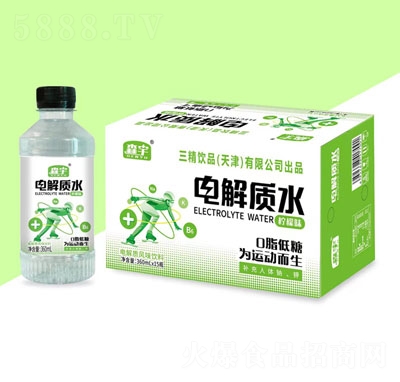 森宇電解質水檸檬味360mlX15
