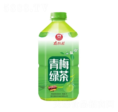 南街村青梅綠茶風(fēng)味飲料1升