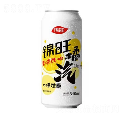 錦旺橘汽果味汽水310ml