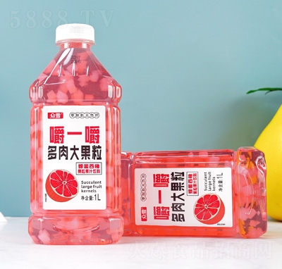 眾雪蜂蜜西柚復(fù)合果汁飲料1L