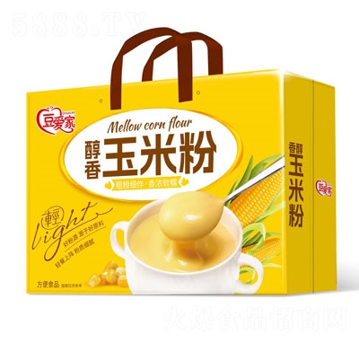 豆愛(ài)家醇香玉米粉沖調(diào)品