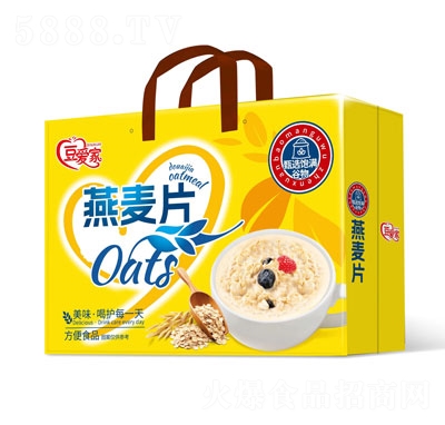 豆愛(ài)家燕麥片沖調(diào)品