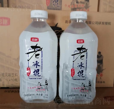 啟趣老冰棍風味飲料1L