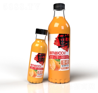 鮮有道100%香橙復合果汁飲料400ml