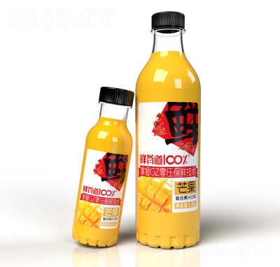 鮮有道100%芒果復合果汁飲料400ml