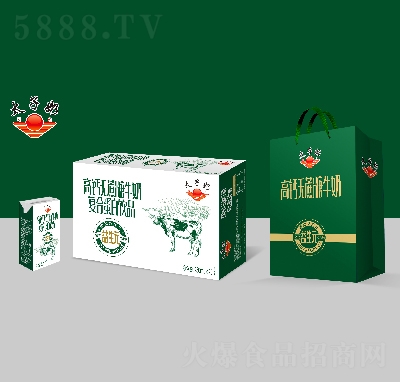 太子奶高鈣無蔗糖牛奶復(fù)合蛋白飲品禮盒