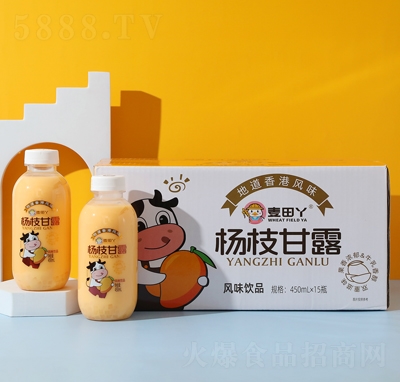 麥田丫楊枝甘露風(fēng)味飲料450mlX15瓶