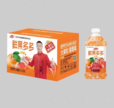 起跑線復(fù)合果汁蜂蜜西柚汁1L×12瓶