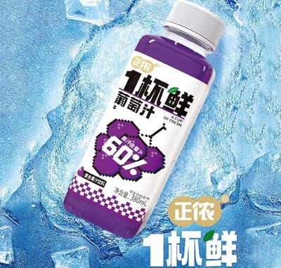 正儂1杯鮮葡萄汁復合果汁飲料380ml