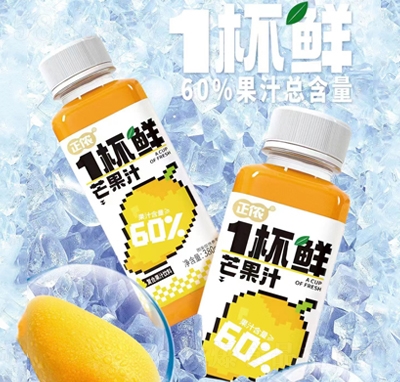 正儂1杯鮮芒果汁復合果汁飲料380ml