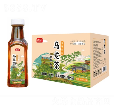 森宇茶飲料烏龍茶450ml×15瓶