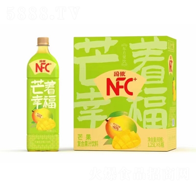 國傲復合果汁芒果汁1.25L×6