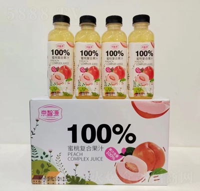 京智源復(fù)合果汁蜜桃汁500ml×15
