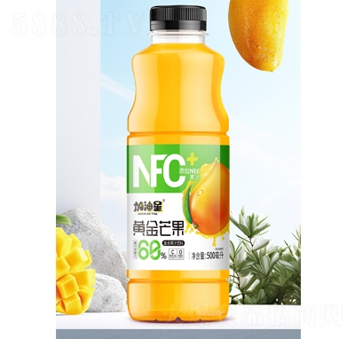 加油星黃金芒果復合果汁飲料500ml