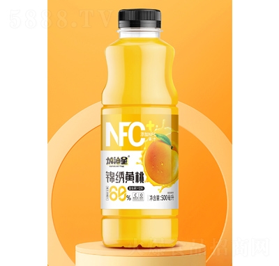 加油星錦繡黃桃復合果汁飲料500ml