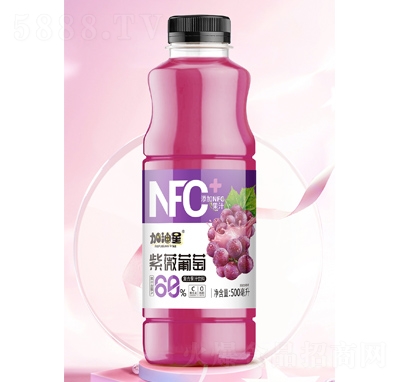 加油星紫薇葡萄復合果汁飲料500ml