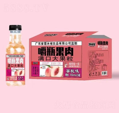 加油星蜜桃味復合果汁飲料450mlX15瓶