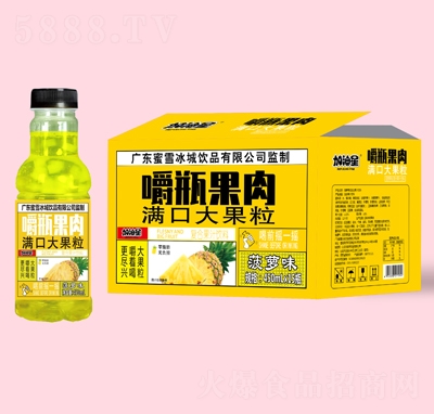 加油星菠蘿味復合果汁飲料450mlX15瓶