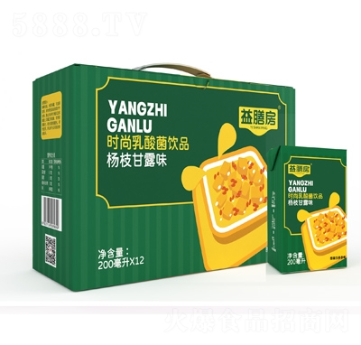 益膳房新式飲品時(shí)尚乳酸菌楊枝甘露味200ml×12