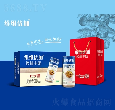 維維優(yōu)加核桃牛奶復(fù)合蛋白飲品