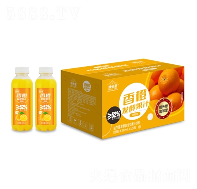 維他星香橙味益生菌發(fā)酵復(fù)合型果汁飲料428毫升X15瓶