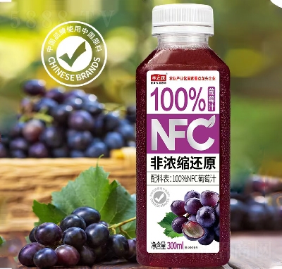 豐之源NFC葡萄汁果汁飲料300ml