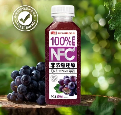 豐之源NFC葡萄汁果汁飲料