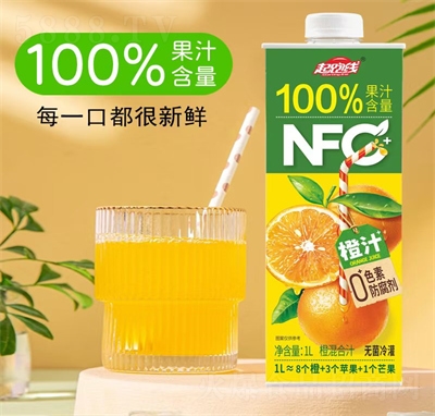 豐之源NFC橙汁果汁飲料