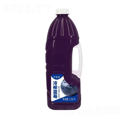 令德堂冷榨藍(lán)莓復(fù)合果汁飲料2.35L