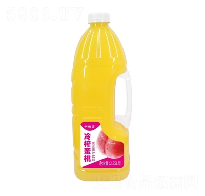 令德堂冷榨蜜桃復(fù)合果汁飲料2.35L