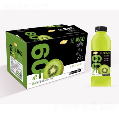 浩明輕果60獼猴桃復(fù)合果汁飲料618mlX15