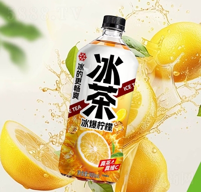 恰相逢冰爆檸檬冰茶900ml