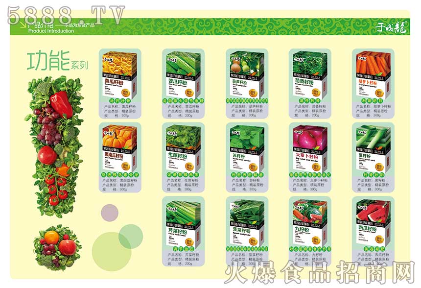 永龍食品招商彩頁(yè)